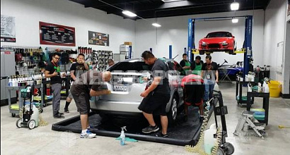 Центр полировки с VIP мойкой и базой клиентов