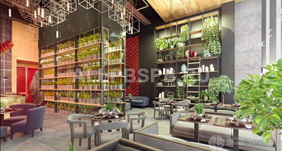 ППА в центре города с работающим рестораном