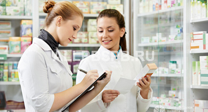 Аптечный пункт в спальном районе