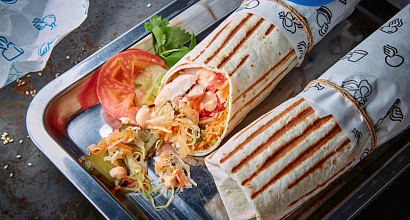 Кафе-шаверма у метро Беговая