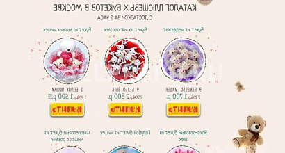 Продажа:  Готовый магазин букетов из плюшевых игрушек 