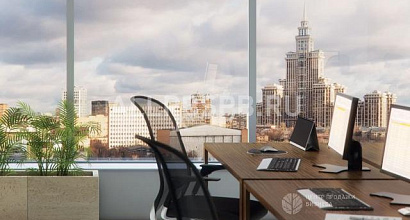 Аренда:  Офисное помещение в новом бц, 270 м