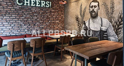 Ресторан-бар на улице с большим целевым трафиком