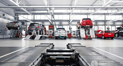 Действующий автосервис на Площади Мужества