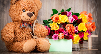Интернет-магазин 2 в 1: цветы и подарки