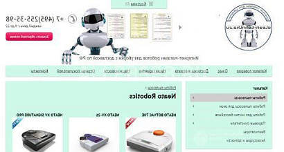 Готовый бизнес  интернет-магазин роботов-пылесосов 