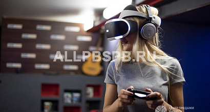 Развлекательная зона виртуальной реальности в ТРЦ