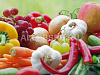 Магазин овощей и фруктов с концепцией здорового питания