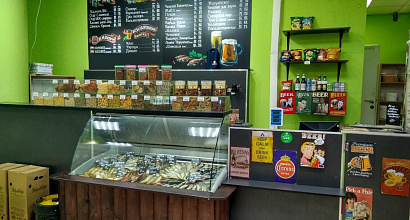 Магазин разливного пива популярной сети