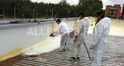 Продажа:  напыление ппу и полимочевины