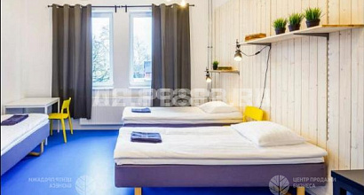 Популярный хостел на 6 номеров в центре города