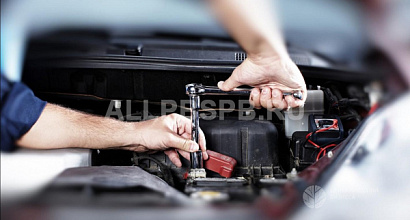 Автосервис с большой стоимостью расходных материалов и складом запчастей